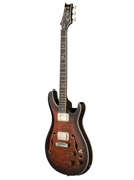 PRS SE Hollowbody II Piezo (Orange Tiger Smokeburst), зображення 2